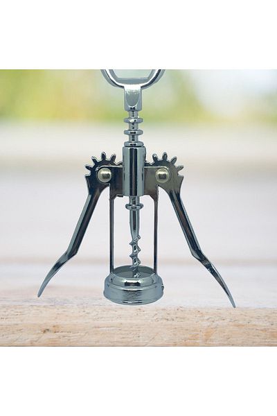 Dore Voir Steel Corkscrew Does Not Darken Rust/ Bottle- Opener- 16 CM
