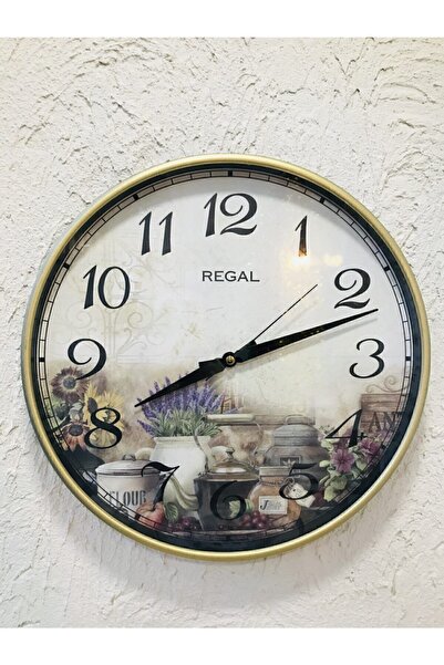 GULHANILE Ultima Regal 0638 B6 Vintage Desen Mutfak Duvar Saati