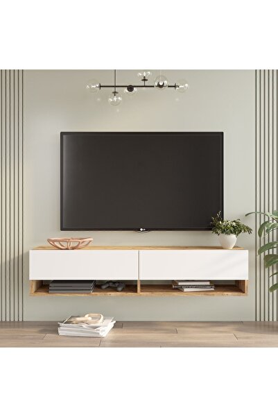 Yurudesign Future Tv Ünitesi Fr11-aw Çam-beyaz