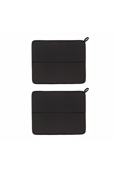 IKEA Bulaşık Kurutma Örtüsü Koyu Gri 2 Adet