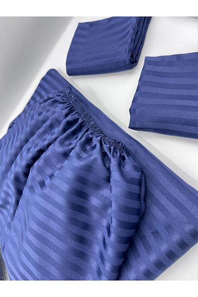 pınarhome collectıon SET PERIFERIE MICRO SATIN (***CASA INFERIOR CU ELASTIC-***HACĂ DE PERNĂ HACĂ)