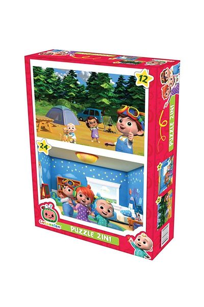 Cocomelon 2 in 1 Puzzle 12-24 Pieces