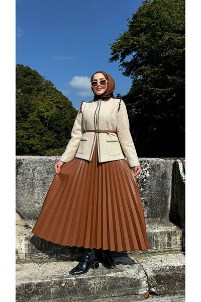 Vizyon Park Earth Color Double Suit Set