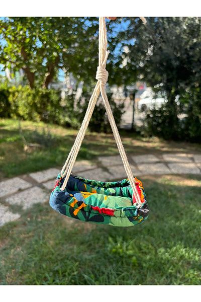 Petris Green Bird Swing - Bird Hammock and Bird Bed