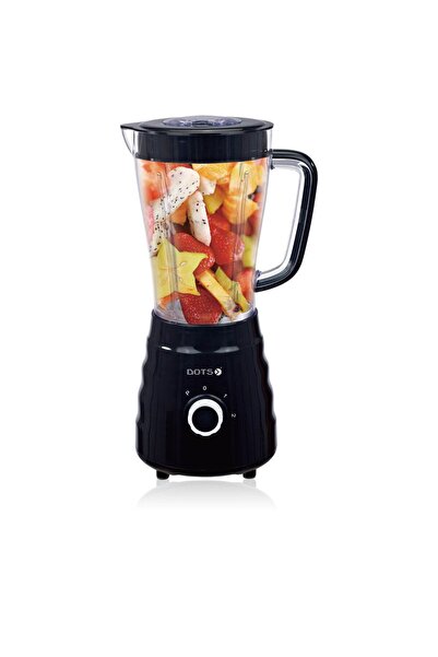 DOTS 2 In 1 Multi Functional Blender 1.5 Liter with Grinder - 500 Watt - Black