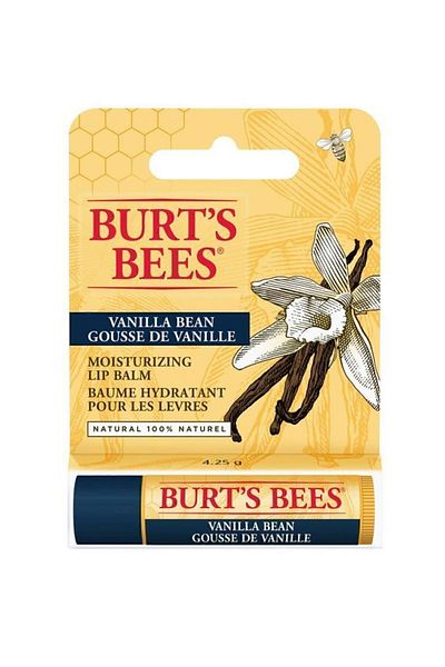 Burts Bees Vanilla Flavored Lip Care Cream - Vanilla Bean Lip Balm