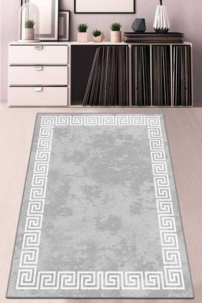 Chilai Home Silencio Modern Tasarım Yıkanabilir Kaymaz Taban Halı Djth