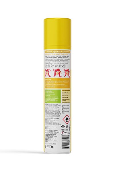Pumpoo Orijinal Kuru Şampuan + Kuru Şampuan Spanish Summer 200 ML