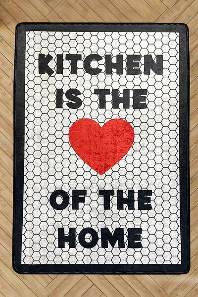 Chilai Home Heart Of The Home Kaymaz Tabanlı Mutfak Halısı Djth
