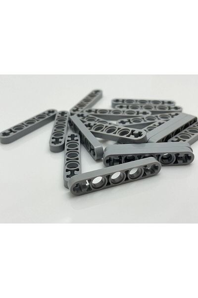 LEGO Technic Moc Custom Liftarm - Dark Gray, 1 X 5 Thin, 4 Pieces Will Be Sent