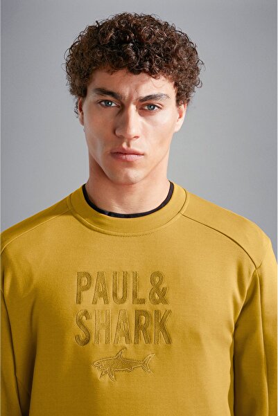 PAUL&SHARK MEN'S KNITTED SWEATSHIRT C.WCOTTON