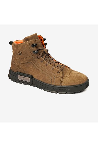 Greyder Men's Smoke Genuine Leather Sneaker Boots 4K1Sb16400