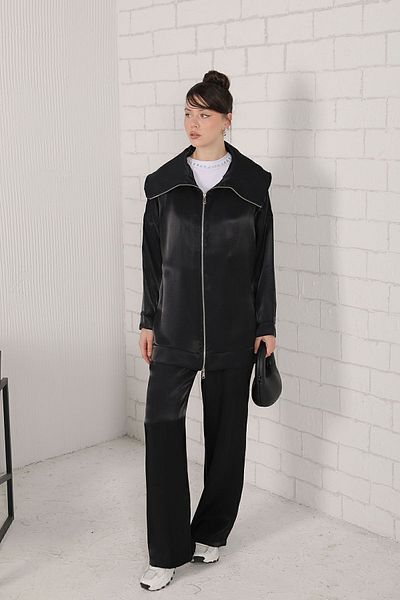 Melike Tatar BLACK Sparkling Suit 32-2079