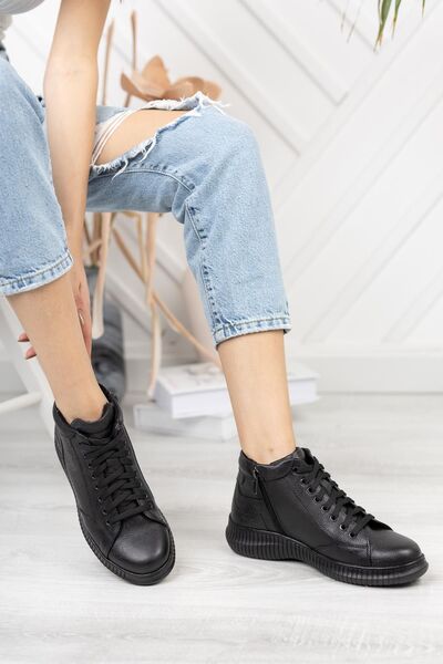 Diego Carlotti Γνήσιες δερμάτινες καθημερινές γυναικείες μπότες DC1603