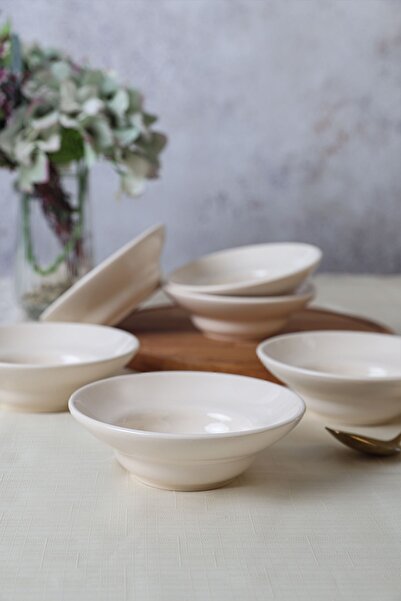 Keramika Μπολ Κρέμα Kayra 14 εκ. - 6 Τεμάχια 030