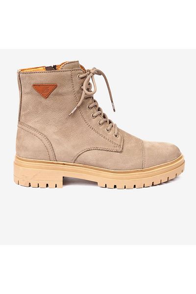 Greyder Ανδρικές μπότες από γνήσιο δέρμα Nubuck Dark Mink 4k1ub15070n
