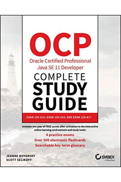Wiley دليل الدراسة الكامل لمطور Java Se 11 المعتمد من Oracle من Ocp، اختبار 1...