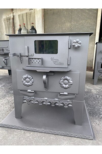 KAAN KUZİNE Şömineli Fırınlı Odun Sobası