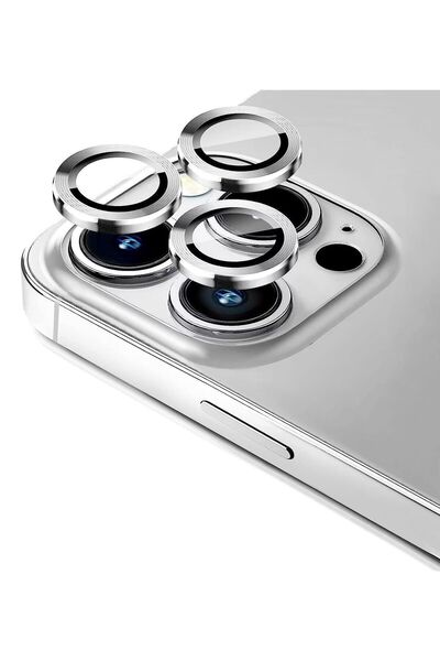 Evax عدسة معدنية لهاتف Iphone 13 Pro Max / Iphone 13 Pro - مجموعة عدسات واقية للكاميرا مكونة من 3 قطع