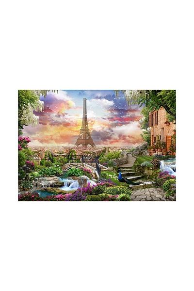 Blue Focus Paris Eiffel 2000 Piece Puzzle
