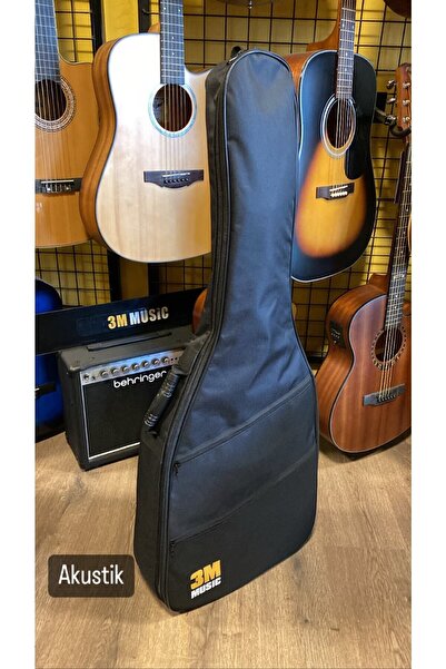 3M Atölye Gitar Kılıfı Soft Case Kılıf Kalın Gitar Çantası Akustik Gitar Kılıfı