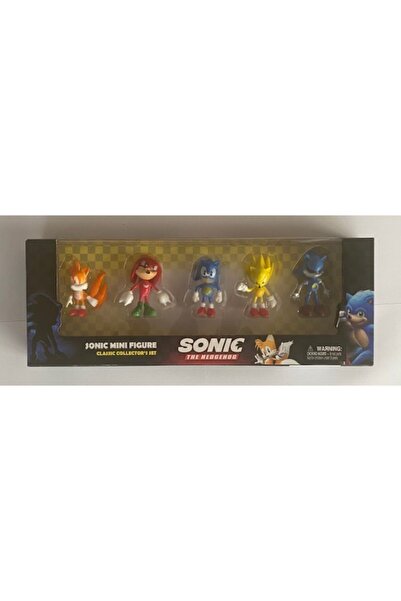 Super Sonic مجموعة ألعاب سونيك مكونة من 5 شخصيات سونيك