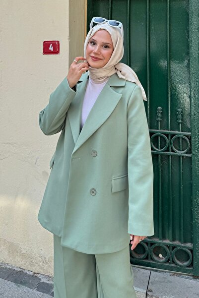 lurex moda Oversize Blazer Set - Comfortable Cut