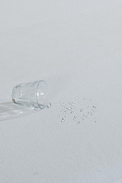 MEŞELİ TEKSTİL Liquid Proof Fitted Mattress Protector Mattress - Full Elastic