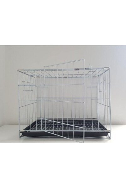 cotanakkafes Kedi Köpek Kafesi Gri 61x45x43 Cm Katlanabilir