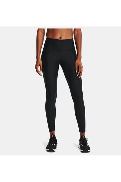 Under Armour Colanți Slim Fit alb-negru pentru bărbați - țesătură elastică, potrivire confortabilă, cu logo 1365336 -001
