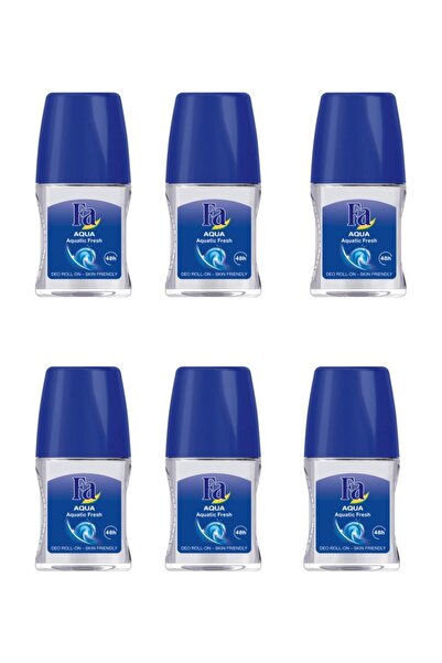 Henkel 6 Adet Fa Rollon Aquatic Fresh 25 ml.