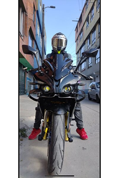 saranostra Pulsar Rs200 Yan Kanat Winglet Spoıler Rs200 Kanat Parlak Siyah
