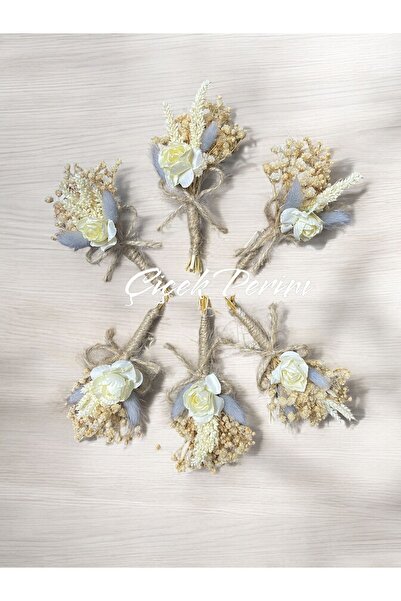 SavBrand DAMAT YAKA ÇİÇEĞİ-SAĞDIÇ ÇİÇEĞİ-NEDİME YAKA ÇİÇEĞİ 6 ADET