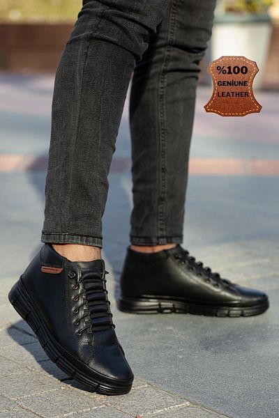 MUGGO Costa-garantierte Herrenstiefel aus echtem Leder