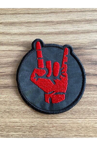 StüdyoÜmitTişört رقعة شعار Metalhead Thrasher Dio Punker - الحجاب والتزوير وا...