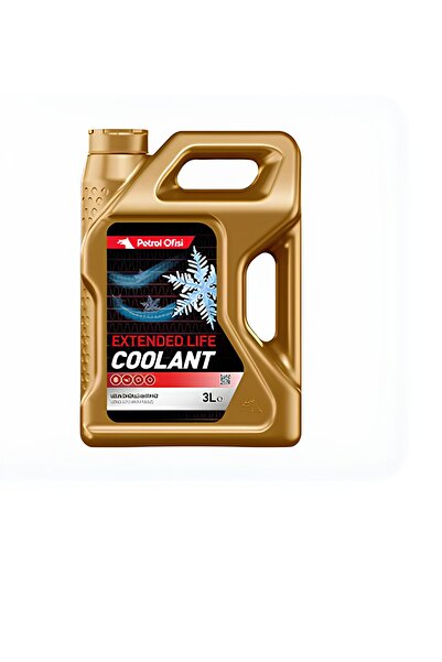 Petrol Ofisi Coolant Antifriz Kırmızı 3 Lt (2025 ÜRETİM)