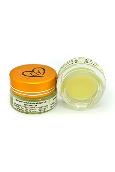 Cemile'nin Sabunları Doğal Katı Parfüm -limonotu&sandalwood&patchouly