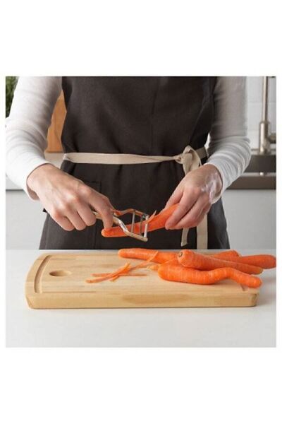 IKEA Vardagen Paslanmaz Çelik Sebze Meyve Patates Soyacağı 13 Cm