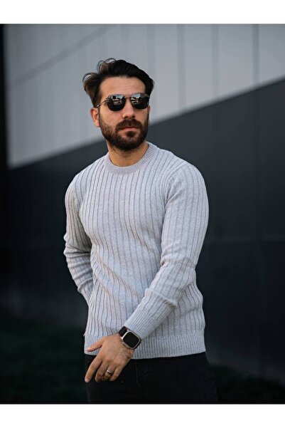 Gameyal Men's Crew Neck Knitwear Sweater