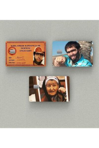 SARANG Recep Ivedik Set od 3 etikete za pokrivanje kreditne, papara, tosle i ...