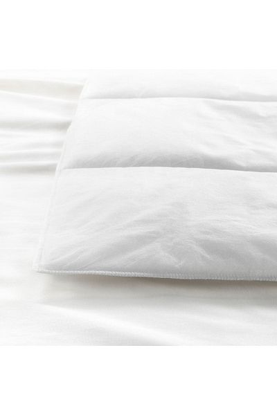 IKEA Silvertop Double Quilt, White, 220x240