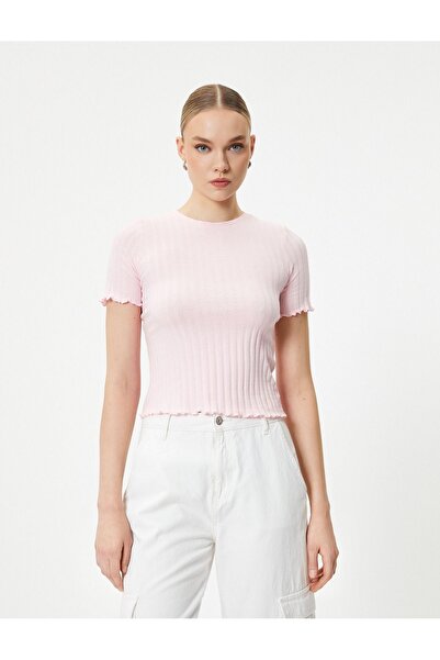 Koton Γυναικείο T-Shirt με λαιμόκοψη
