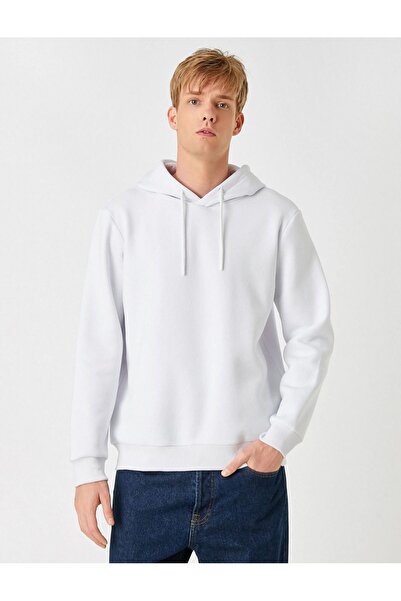 Koton Ανδρικό μπλουζάκι με κουκούλα