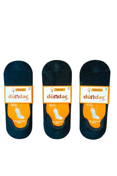 Dündar Ebruu Boutique - Дамски чорапи балерина, 3 броя