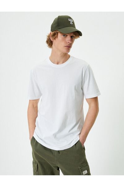 Koton Ανδρικό T-Shirt Crew Neck