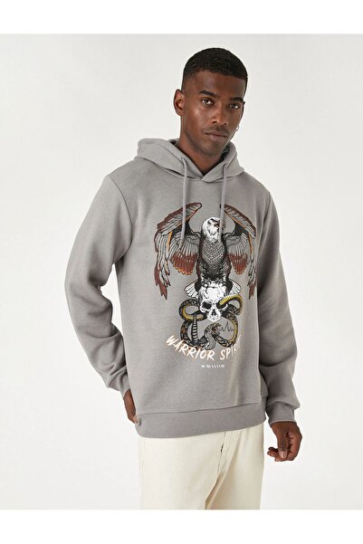 Koton Ανδρικός ιδρώτας με κρανίο