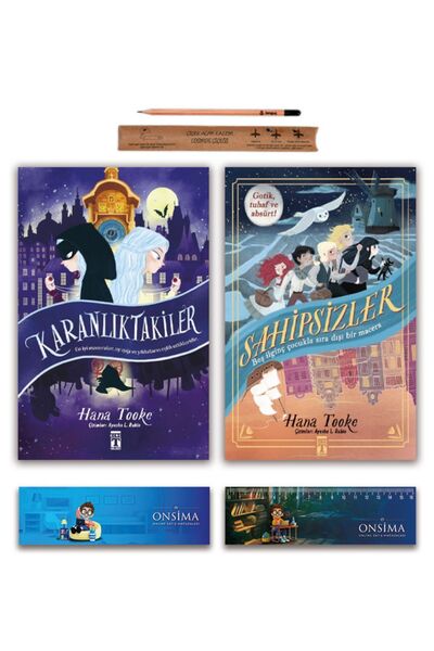 Genç Timaş Karanlıktakiler - Sahipsizler Set 2 Kitap - Hana Tooke