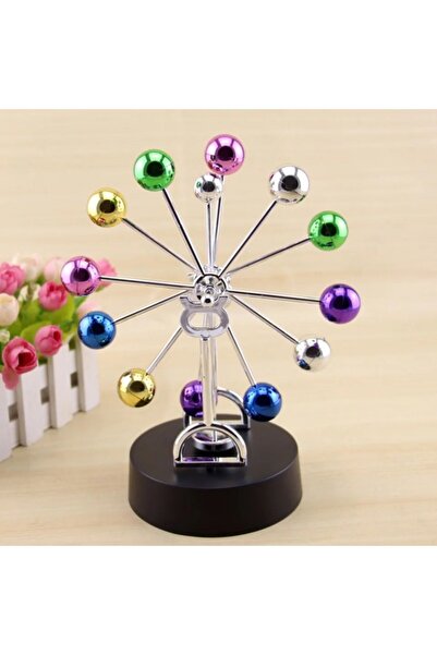 Taşarhome Newton Balans Denge Topu Hareketli Pilli Vip Dekoratif Ev İş Ofis M...