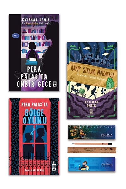 Genç Timaş Kayıp Sırlar Muhafızı - Pera Palas ta Onbir Gece - Gölge Oyunu Set...