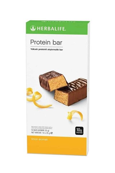 Herbalife Protein Bar Lemon Flavored Lemon Flavored 14 Pack